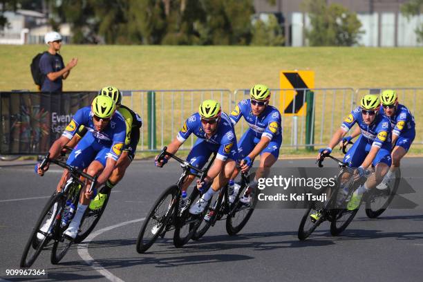 2nd Toward Zero Race Melbourne 2018 / Cadel Evans - Albert Park GP/ Men Enric MAS NICOLAU / Eros CAPECCHI / Michael MORKOV / Elia VIVIANI / Fabio...