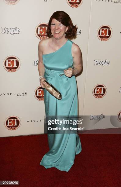 Kate Flannery arrives at Vibiana for the 13th Annual Entertainment Tonight and People magazine Emmys After Party on September 20, 2009 in Los...