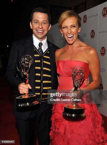 Jon Cryer and Toni Collette arrive at the 13th Annual Entertainment Tonight and People Magazine Emmys After Party at the Vibiana on September 20,...