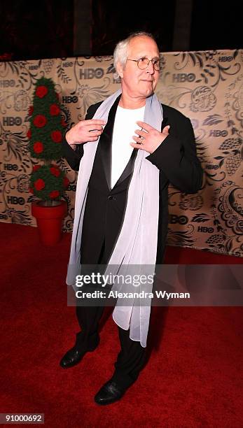 Chevy Chase attends HBO's post Emmy Awards reception at the Pacific Design Center on September 20, 2009 in West Hollywood, California.