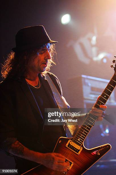 Phil Campbell of Motorhead performs in concert at Stubb's Bar-B-Q on September 20, 2009 in Austin, Texas.