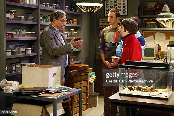 The Jiminy Conjecture" - Lewis Black guest stars as an Entymologist that helps Sheldon and Howard resolve a wager over the species of a cricket - at...