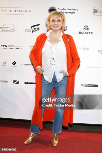Katharina Schubert attends the WarmUp 2018, Film Funding Opening Party In Schleswig Holstein and Hamburg on January 24, 2018 in Hamburg, Germany.