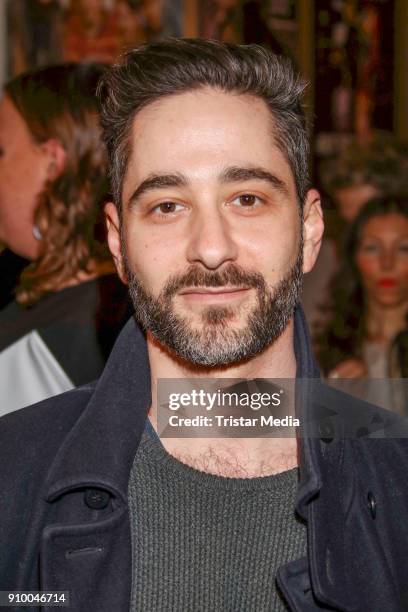 Denis Moschitto attends the WarmUp 2018, Film Funding Opening Party In Schleswig Holstein and Hamburg on January 24, 2018 in Hamburg, Germany.