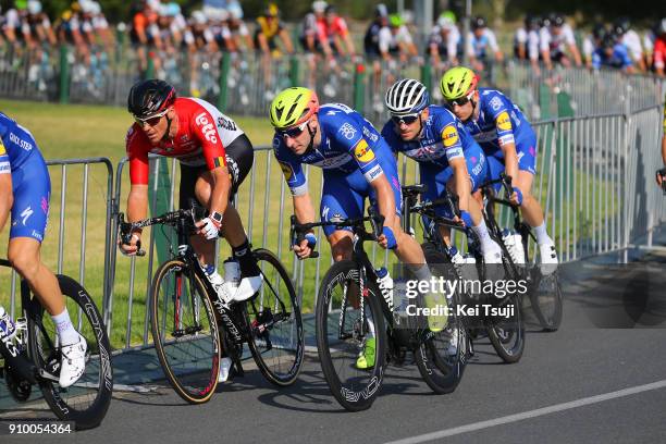 2nd Toward Zero Race Melbourne 2018 / Cadel Evans - Albert Park GP/ Men Elia VIVIANI / Dries DEVENYNS / Adam HANSEN / Albert Park F1 GP Circuit -...