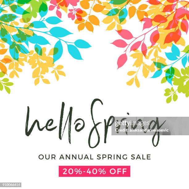 Spring Leaves High-Res Vector Graphic - Getty Images