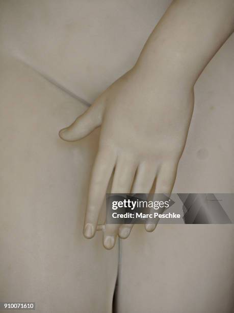 close-up midsection of statue - female statue stock pictures, royalty-free photos & images