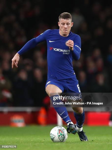 Chelsea's Ross Barkley during the Carabao Cup semi final, second leg match at The Emirates Stadium, London