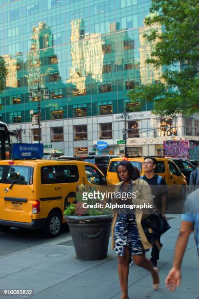 times square new york - hdr belden stockfoto's en -beelden