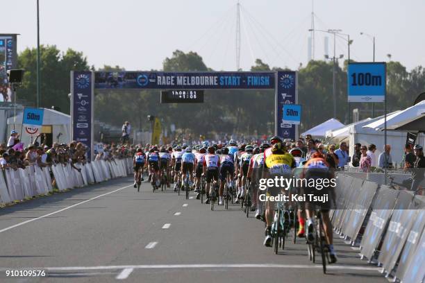 2nd Toward Zero Race Melbourne 2018 / Cadel Evans - Albert Park GP/ Men Peloton / Albert Park F1 GP Circuit - Albert Park F1 GP Circuit / Toward Zero...