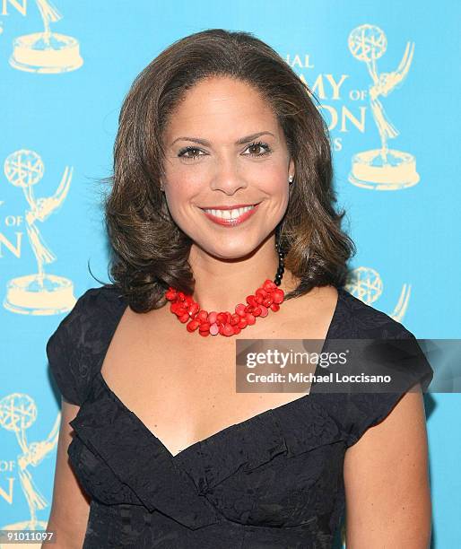 News correspondent Soledad O'Brien attends the 30th annual News & Documentary Emmy Awards at Frederick P. Rose Hall, Jazz at Lincoln Center on...