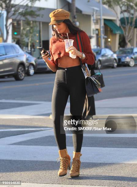Sparxx is seen on January 24, 2018 in Los Angeles, CA.