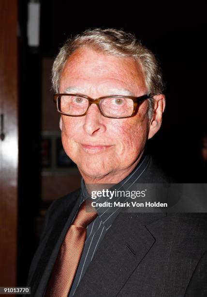 Producer Mike Nichols attends the after party for the special benefit performace of "Steps in Time" for Friends in Deed on September 21, 2009 in New...