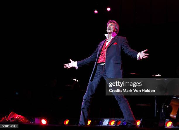 Tommy Tune attends a special benefit performace of "Steps in Time" for Friends in Deed on September 21, 2009 in New York City.