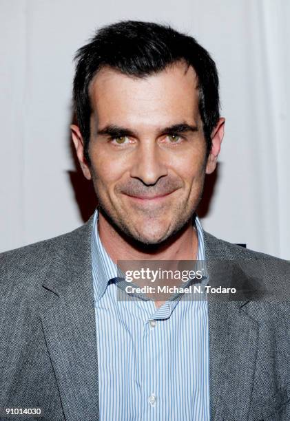 Ty Burrell attends the 2009 New York Television Festival screenings of "Modern Family" and "Cougar Town" at TheTimesCenter on September 21, 2009 in...