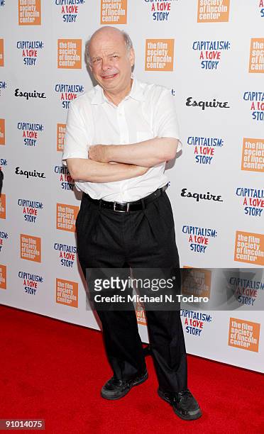 Wallace Shawn the premiere of "Capitalism: A Love Story" at Lincoln Center for the Performing Arts on September 21, 2009 in New York City.