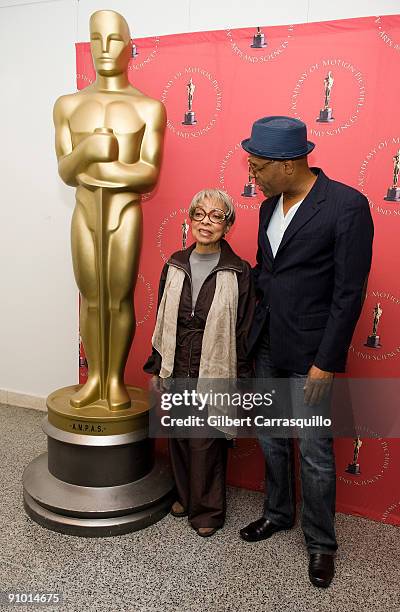 Ruby Dee attends the Academy of Arts and Sciences Monday Nights with Oscar screening of "No Way Out" at The Academy Theater on September 21, 2009 in...