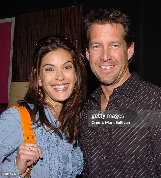 Teri Hatcher and James Denton in Backstage Creations Talent Retreat