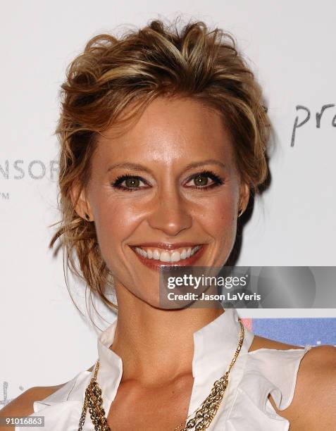 Actress KaDee Strickland attends ABC's "Private Practice" and American Cancer Society's "Blowing Out Cancer" event at Spago on September 21, 2009 in...