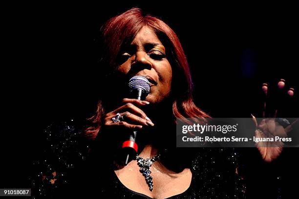 Gloria Gaynor performs at Auditorium Manzoni on September 21, 2009 in Bologna, Italy.