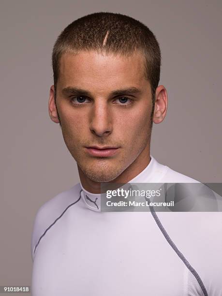 Portrait of England football international David Bentley taken during a photoshoot for the Bodywear UK Campaign held on April 22, 2007 in London,...