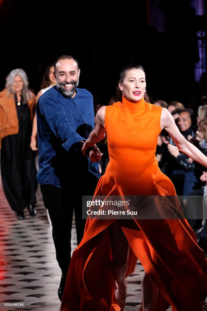 Maison Rabih Kayrouz : Runway - Paris Fashion Week - Haute Couture Spring Summer 2018