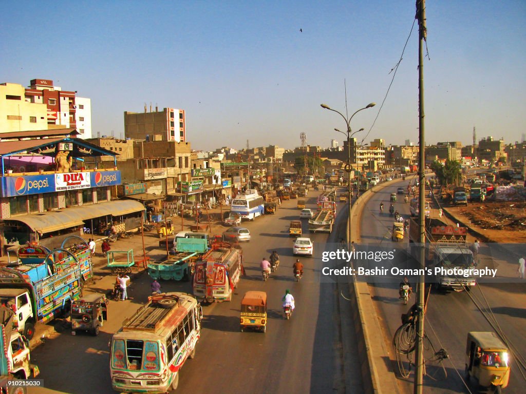 Streets of Karachi