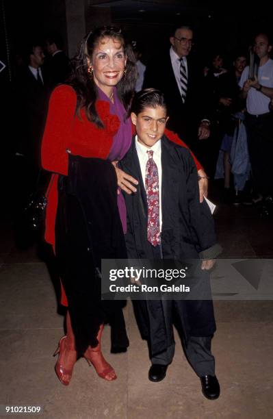 Talia Shire and son Jason Schwartzman