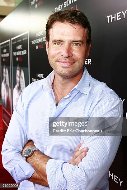 Scott Foley at the Los Angeles Premiere of "I Hope They Serve Beer in Hell" on September 21, 2009 at Cinerama Dome Theatre in Hollywood, California.