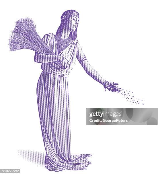 24点の女神デメテルイラスト素材 Getty Images 24点の女神デメテルイラスト素材 Getty Images