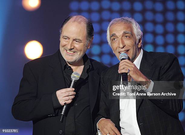 Michel Delpech and Gerard Darmon