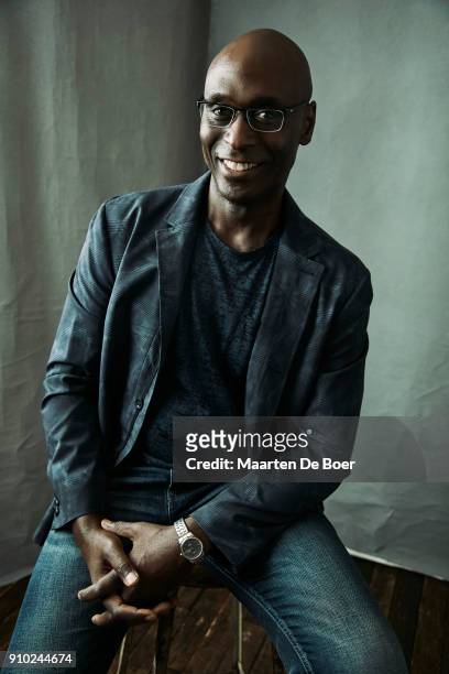 Lance Reddick of Comedy Central's 'Corporate' poses for a portrait during the 2018 Winter TCA Tour at Langham Hotel on January 15, 2018 in Pasadena,...