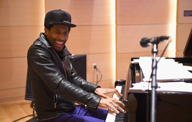 NY: 60th Annual GRAMMY Awards - GRAMMY Camp Jazz Session Rehearsals With Jon Batiste