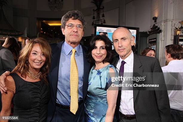 Producer Lynda Obst, Warner's Alan Horn, Warner's Sue Kroll and Warner's Kevin McCormick at the U.S. Premiere of Warner Bros. Pictures' "The...