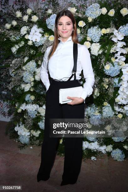 Alice Pol attends the 16th Sidaction as part of Paris Fashion Week on January 25, 2018 in Paris, France.