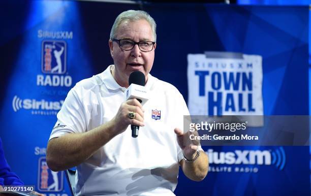 Ron Jaworski on the SiriusXM Town Hall at the PGA Merchandise Show on January 25, 2018 in Orlando, Florida.