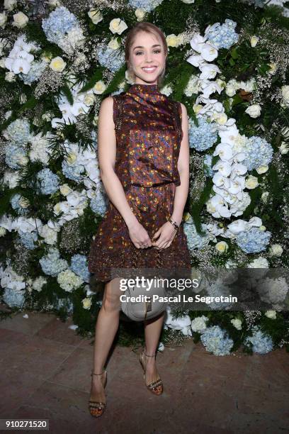 Alice Isaaz attends the 16th Sidaction as part of Paris Fashion Week on January 25, 2018 in Paris, France.