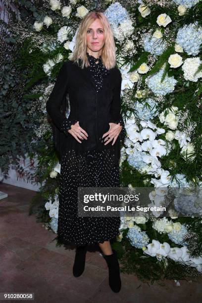 Sandrine Kiberlain attends the 16th Sidaction as part of Paris Fashion Week on January 25, 2018 in Paris, France.