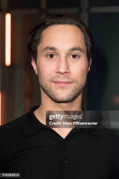 Actor Ludwig Trepte attends the Geheimniskraemer Photo Call at the WDR Studio on January 25, 2018 in Cologne, Germany.