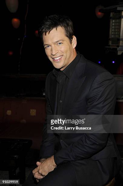 Harry Connick, Jr. Poses during his Album Release Event at Hiro Ballroom at The Maritime Hotel on September 22, 2009 in New York City.