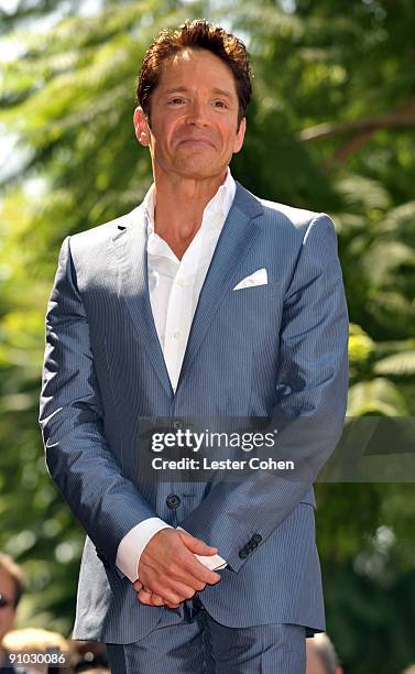 Dave Koz is seen as he is honored with a star on the Hollywood Walk Of Fame on September 22, 2009 in Hollywood, California.