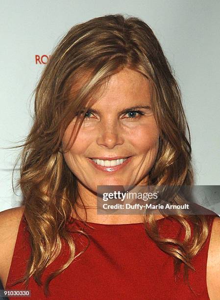 Mariel Hemingway attends the Eco-Luxe brand kick off at the Rouge Tomate on September 22, 2009 in New York City.