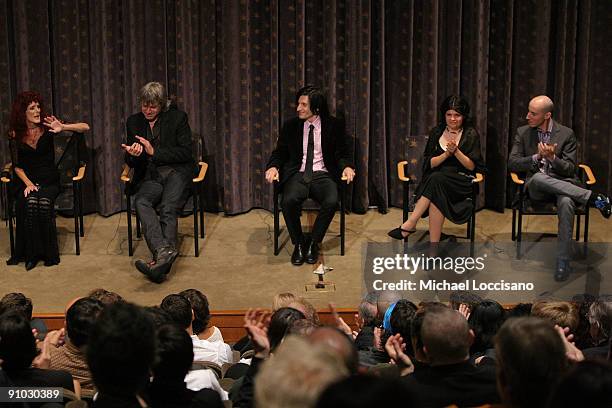 Film subject Ruby Lynn Reyner, director Mark Mann, and co-producers David Shapiro, Laurie Shapiro and Ian Rosenberg take part in a Q&A follwing the...