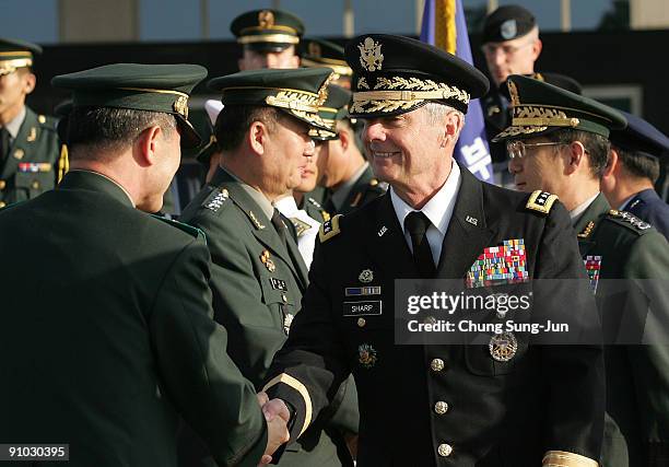 Combined Command 607 Combined Forces Command United States Forces Korea Stock Photos ...