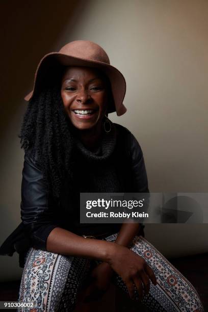 Crystal R. Fox from the fim 'Burden' poses for a portrait at the YouTube x Getty Images Portrait Studio at 2018 Sundance Film Festival on January 21,...