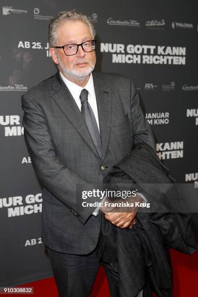 Martin Moszkowicz attends the 'Nur Gott kann mich richten' Screening at Cubix Alexanderplatz on January 25, 2018 in Berlin, Germany.