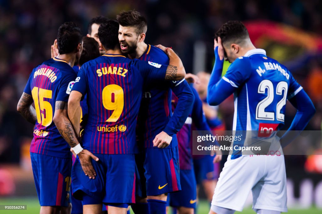 Barcelona v Espanyol - Spanish Copa del Rey