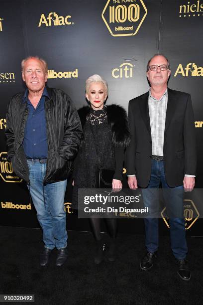 President of Touring for North America at Artist Group International Adam Kornfeld, President of Artist Group International Marsha Vlasic, and...