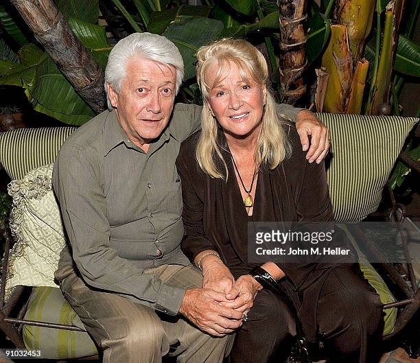 Actors Dave Alspach and Diane Ladd attend the Membership First Fundraiser at a private residence on September 22, 2009 in Santa Monica, California.