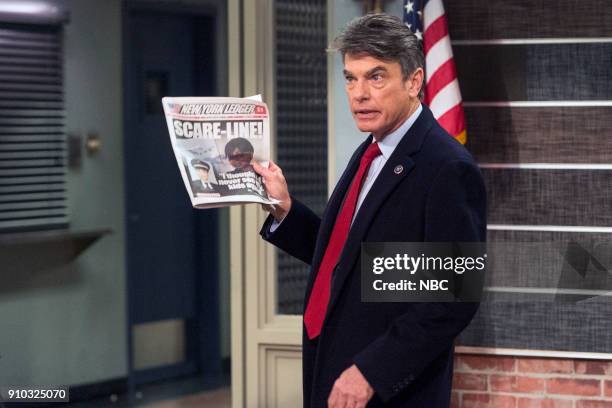 Flight Risk" Episode 1911 -- Pictured: Peter Gallagher as Deputy Chief William Dodds --